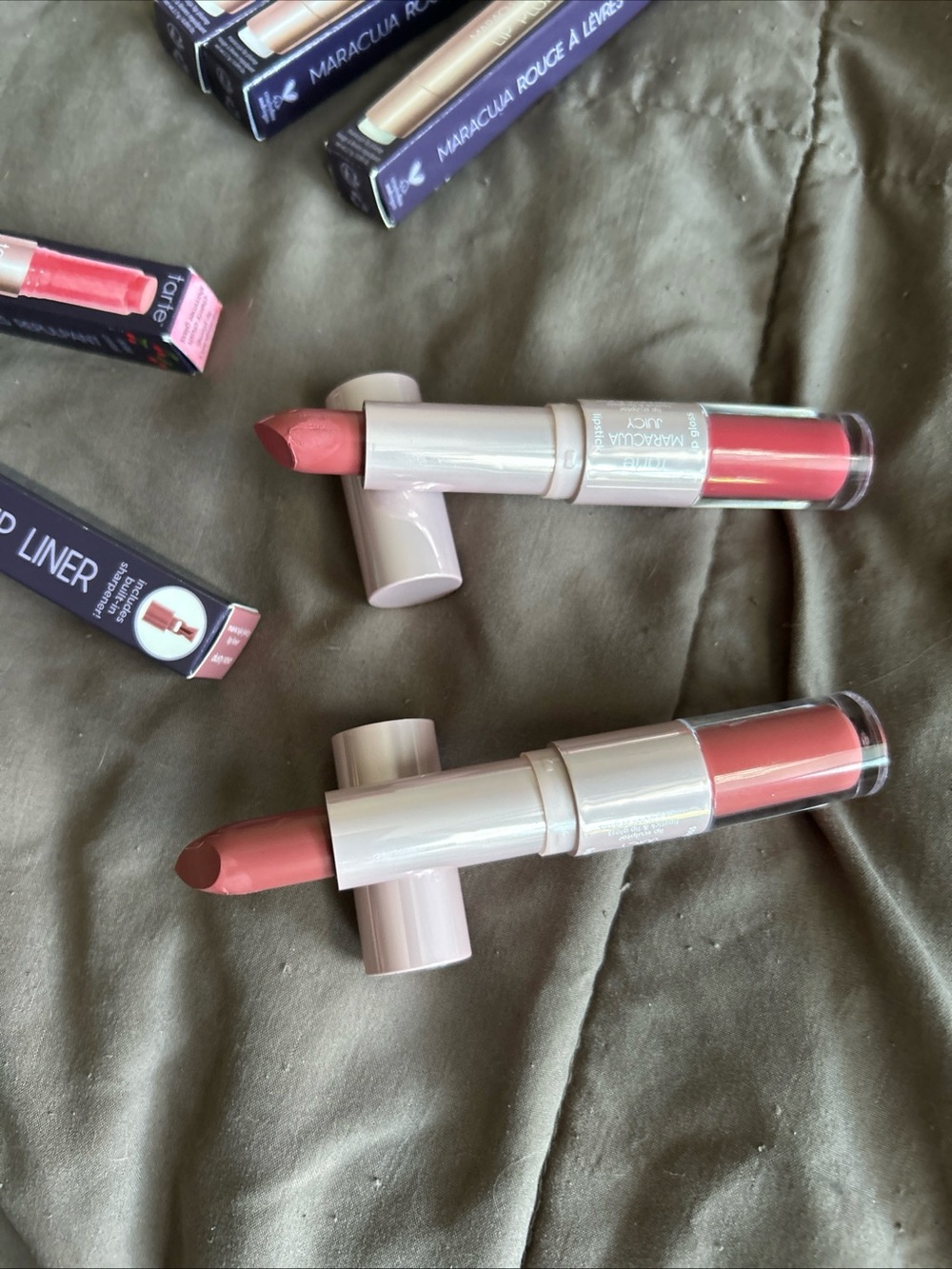 Tarte Maracuja 9 Piece Juicy Lip Collection Pink, Coral, Rose, Nude BRAND NEW - Picture 15 of 15
